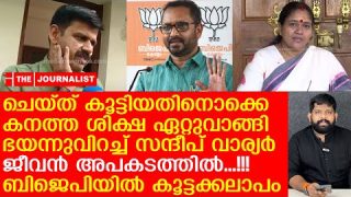 സന്ദീപ് വാര്യർക്ക് നേരെ ആക്രമണം.. വൻ അപകടം… വീഡിയോ പുറത്ത് |Sandeep Warrier|The Journalist